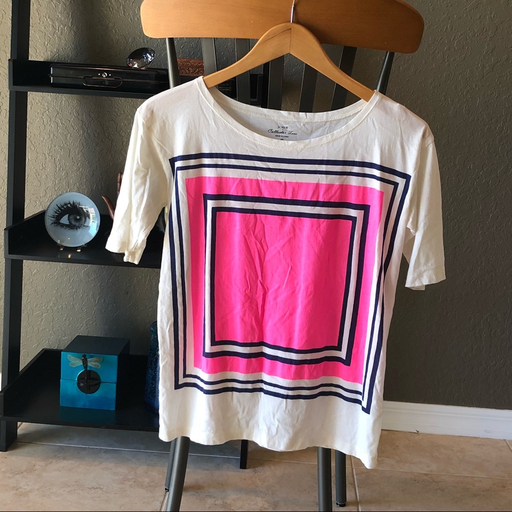 J. Crew Boatneck Boxy Fit The T Shirt